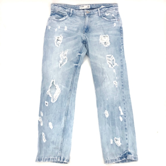 Zara Denim - Zara TRF Denim Ripped Jeans